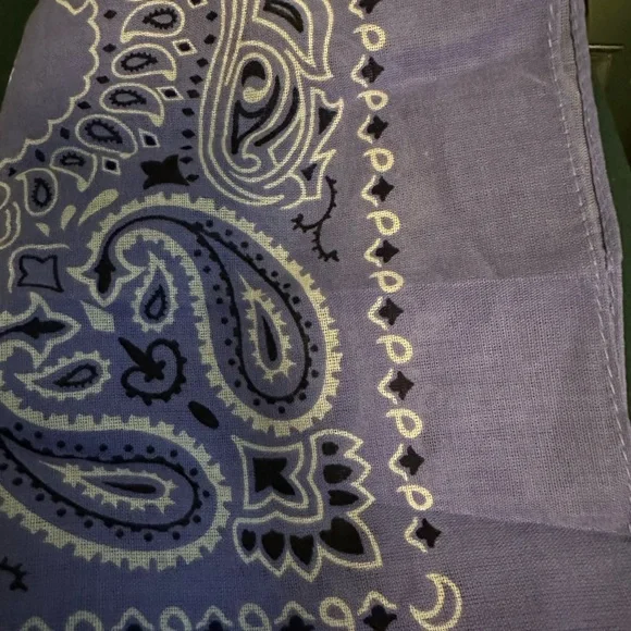 YASHICA PAISLEY PRINT SCARF - Picture 5 of 7